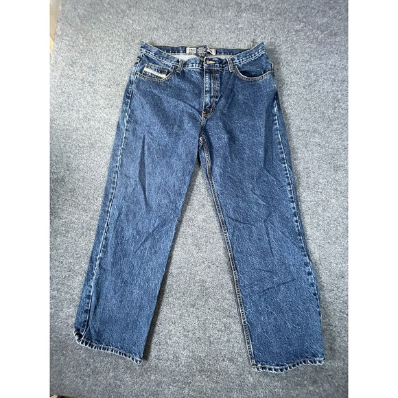 Vintage 90s US Polo Assn Jeans Mens Size 36x30 Blue Denim 100% Cotton - Picture 1 of 10
